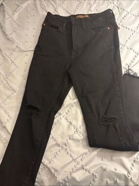 Black Judy Blue  Distressed Women’s High-Rise Jeans